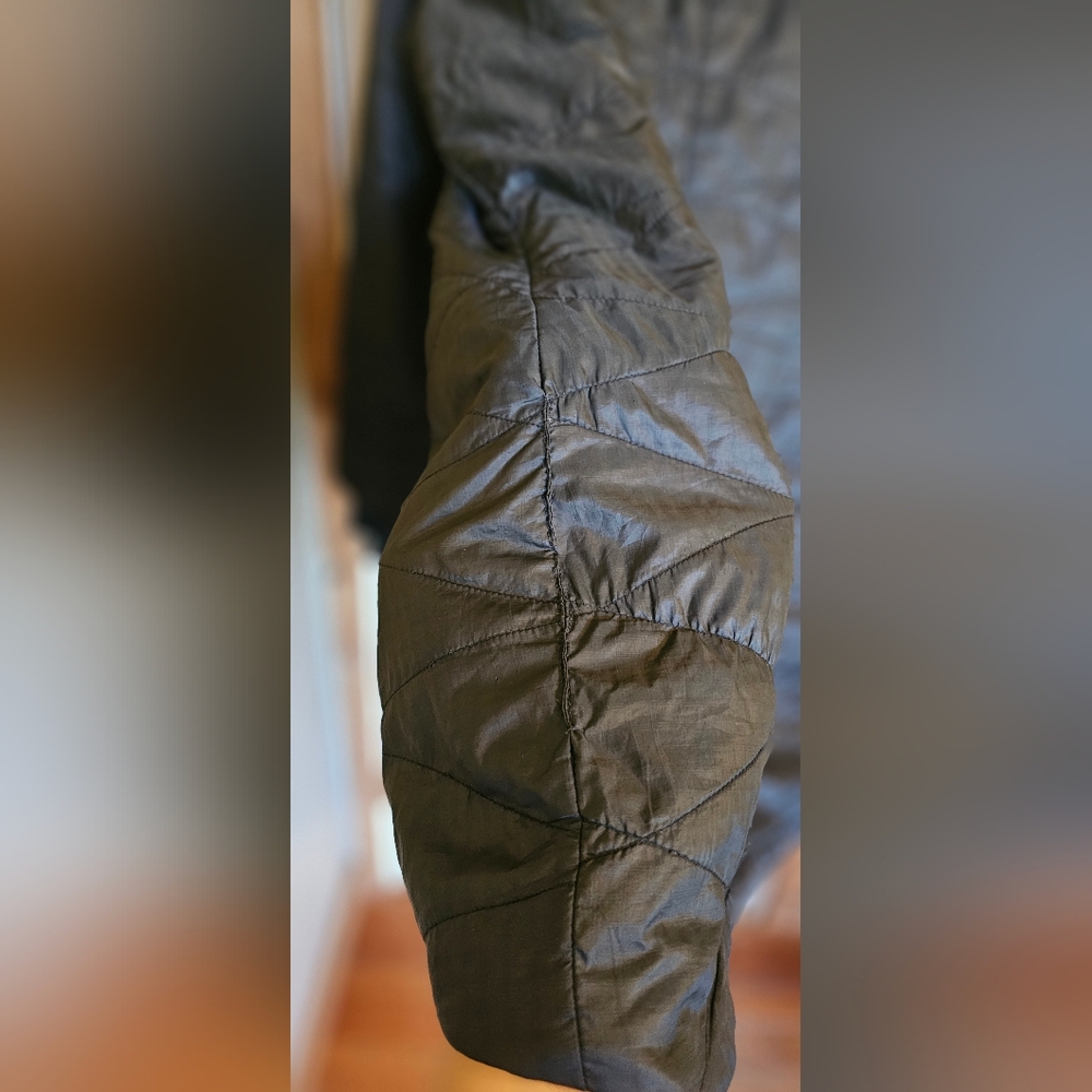 Columbia Omni Heat 2X Long Black Jacket Lightweight But Warm - Picture 7 of 7